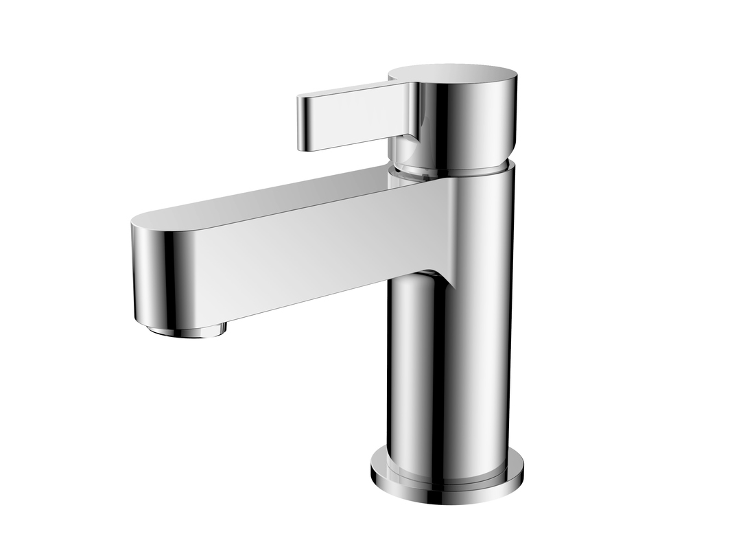 Single Handle Basin Faucet in Chrome Finish for Standards T9022MW